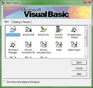 Open Program Visual Basic